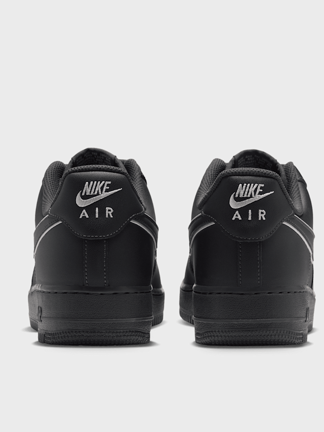 Nike, Air Force 1 '07 LV8, black, Image 4 of 8