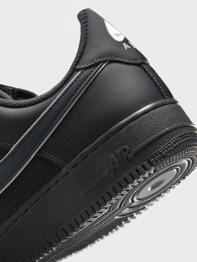 Nike, Air Force 1 '07 LV8, black, Image 8 of 8