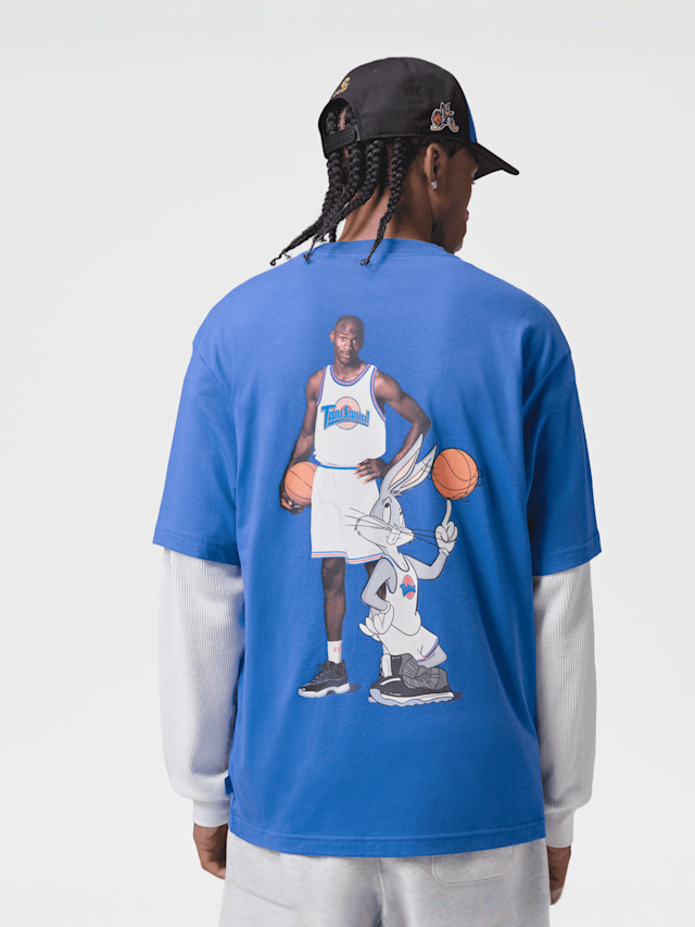 Jordan, M J BRK SJ HBR SS CREW varsity royal, blue, Image 1 of 6