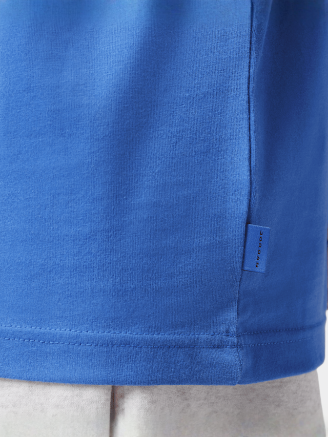 Jordan, M J BRK SJ HBR SS CREW varsity royal, blue, Image 5 of 6