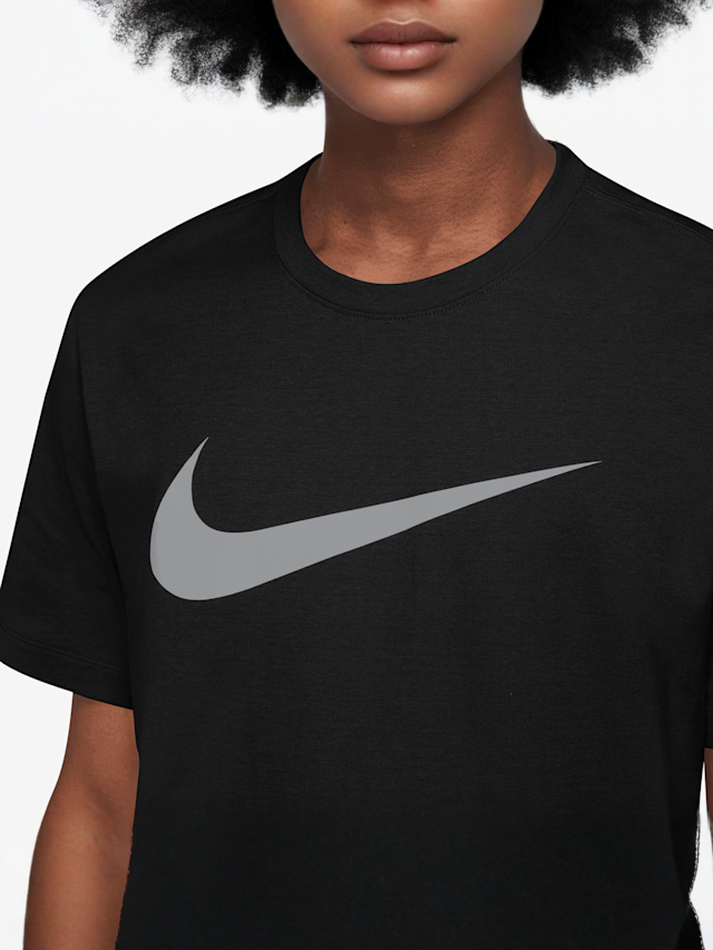 Nike, Sportswear Tee Icon Swoosh, black, Image 3 of 3