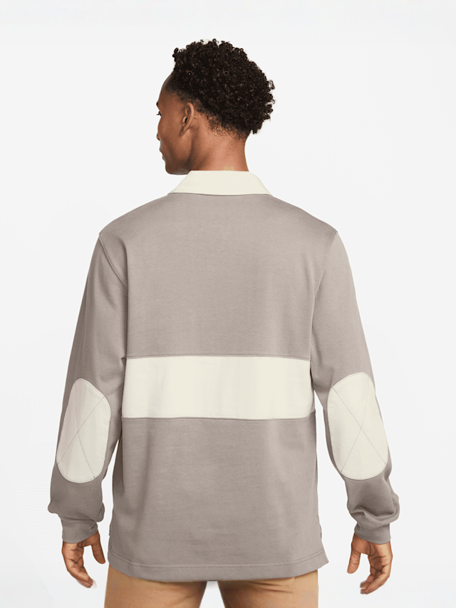 Nike  , Club Longsleeve Rugby Top, beige, Image 2 of 3
