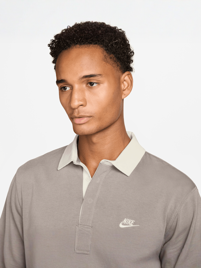 Nike  , Club Longsleeve Rugby Top, beige, Image 3 of 3