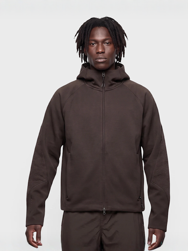 Nike, Tech Therma-FIT Boreas Full-Zip Hoodie, brown, Image 1 of 4