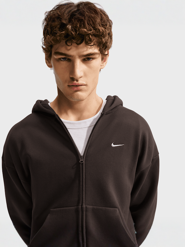 Nike, M NK SOLO BB FZ HD CONCEPT velvet brown/sail, brown, Image 3 of 6