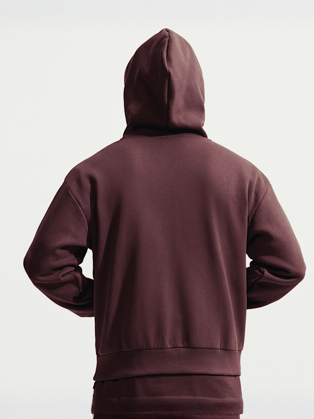 Nike, Solo Full-Zip Graphic Hoodie, Red, Image 2 of 6