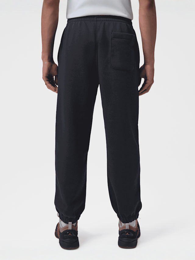 Nike, Brooklyn Statement Fleece Cuff Pant, black, Image 2 of 6