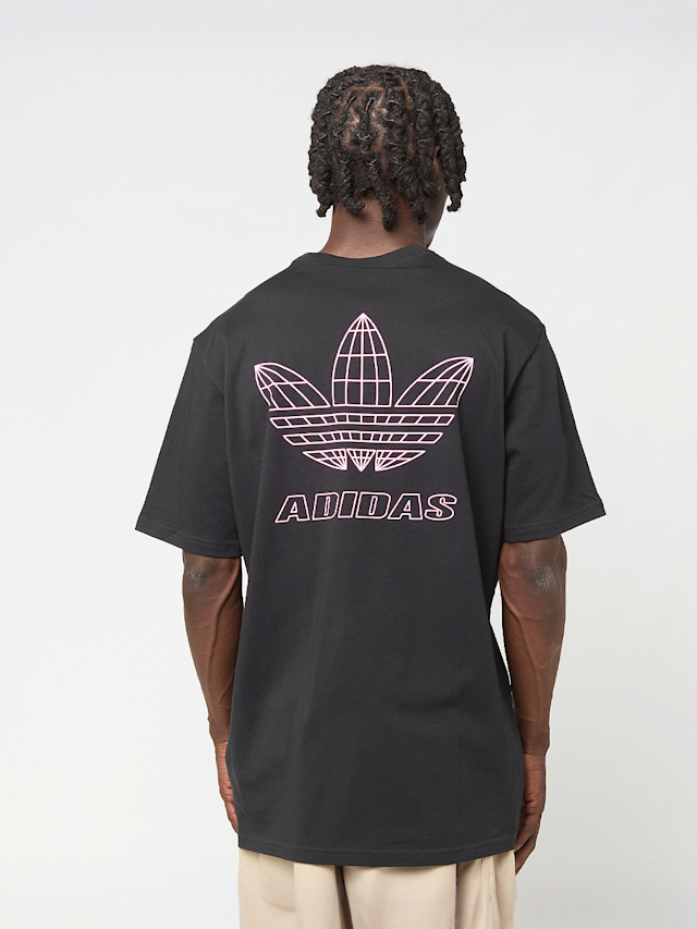 adidas Originals, 3D Trefoil Graphic T-Shirt, black, Image 1 of 5