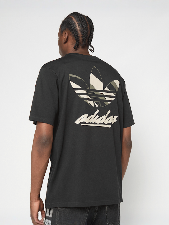 adidas Originals, Camo Logo Tee, black, Image 1 of 5
