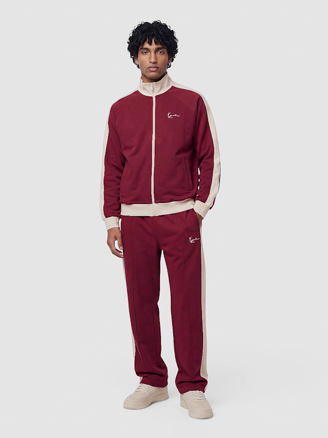 Karl Kani, Signature Sidestripe Pique Trackjacket, red, Image 4 of 4