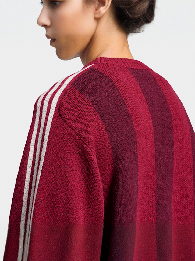 adidas Originals, Graphic Crewneck, Red, Image 4 of 5