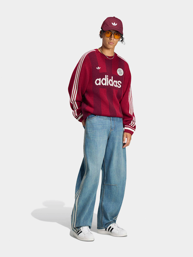 adidas Originals, Graphic Crewneck, Red, Image 5 of 5