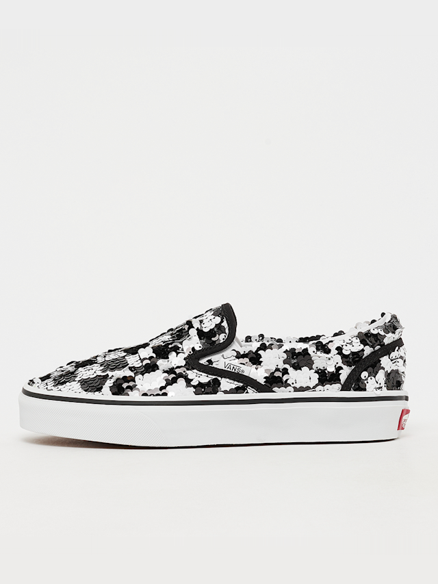 Vans, Classic Slip-On checkerboard, black, Image 1 of 7
