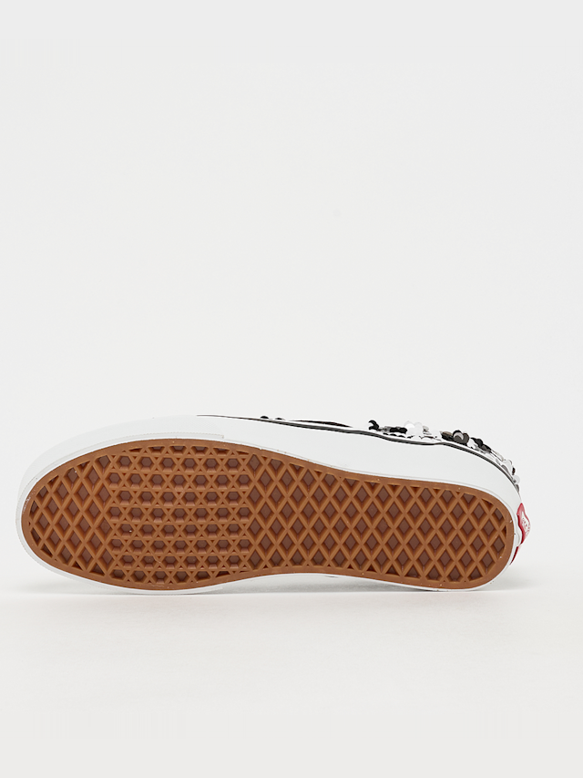 Vans, Classic Slip-On checkerboard, black, Image 4 of 7