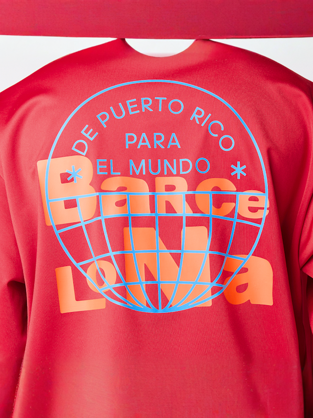 adidas Originals, Bad Bunny Firebird Track Top Barcelona, red, Image 4 of 5