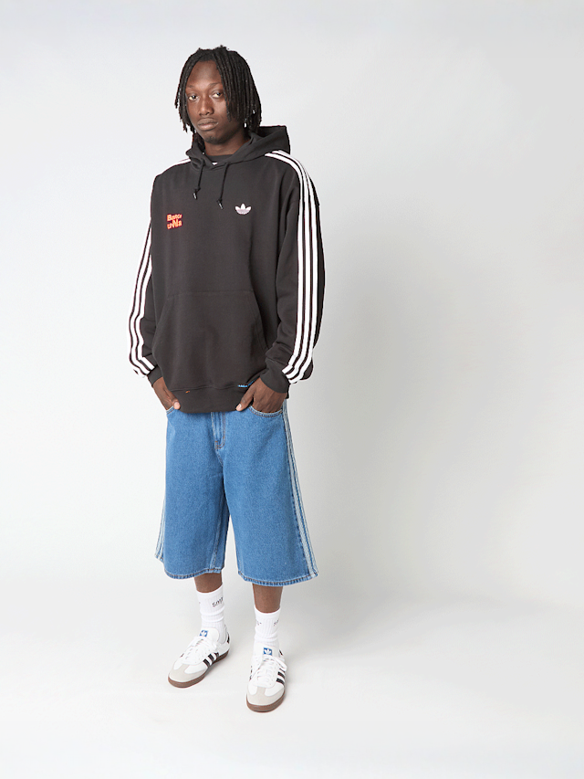 adidas Originals, Hoodie Barca, black, Image 7 of 7