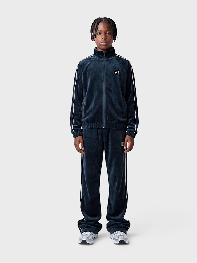 Karl Kani, OG Velour Trackpants, blue, Image 5 of 5