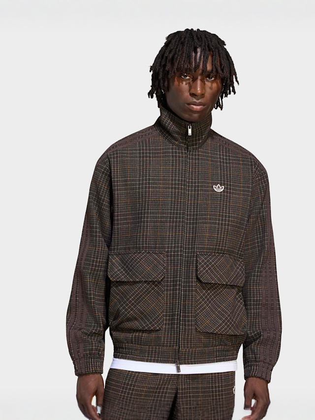 adidas Originals, Winter Club Jacket, brown, Image 1 of 5