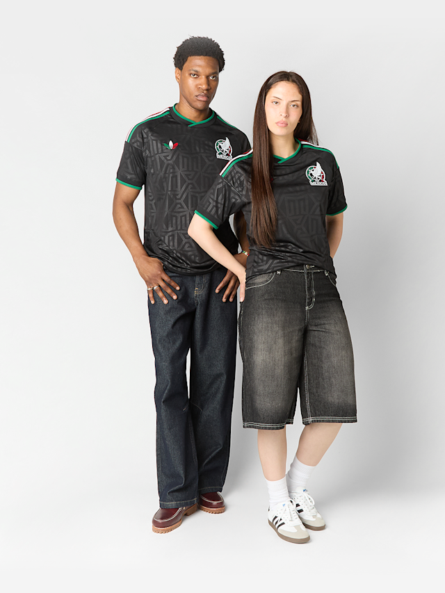 adidas Originals, Mexico FMF Third Jersey, black, Image 8 of 8
