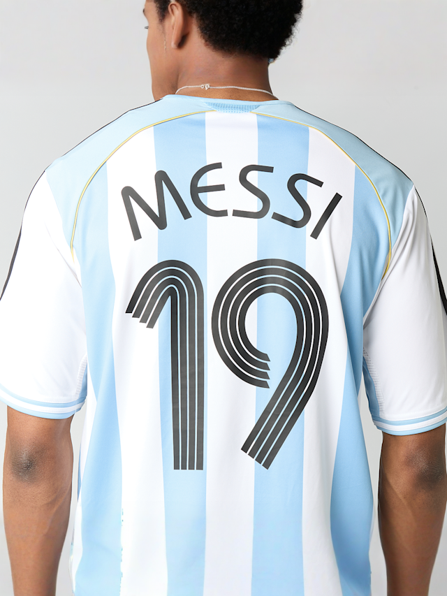 adidas Originals, Argentina Home Jersey 2006 Messi, white, Image 6 of 8