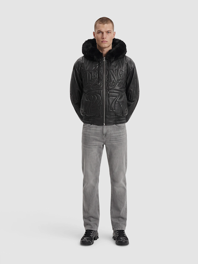 Smoke Rise, Eternal Drift Hooded Bomber, black, Image 4 of 4