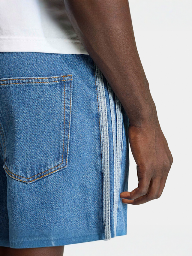 adidas Originals, Firebird Shorts, blue, Image 3 of 5