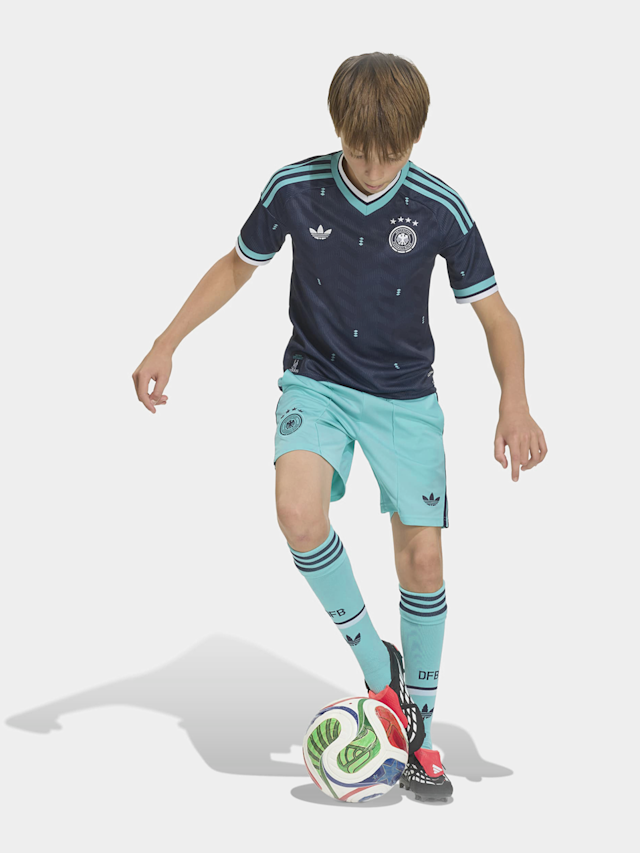 adidas Originals, Germany DFB 2026 Kids Away Jersey, blue, Image 5 of 5