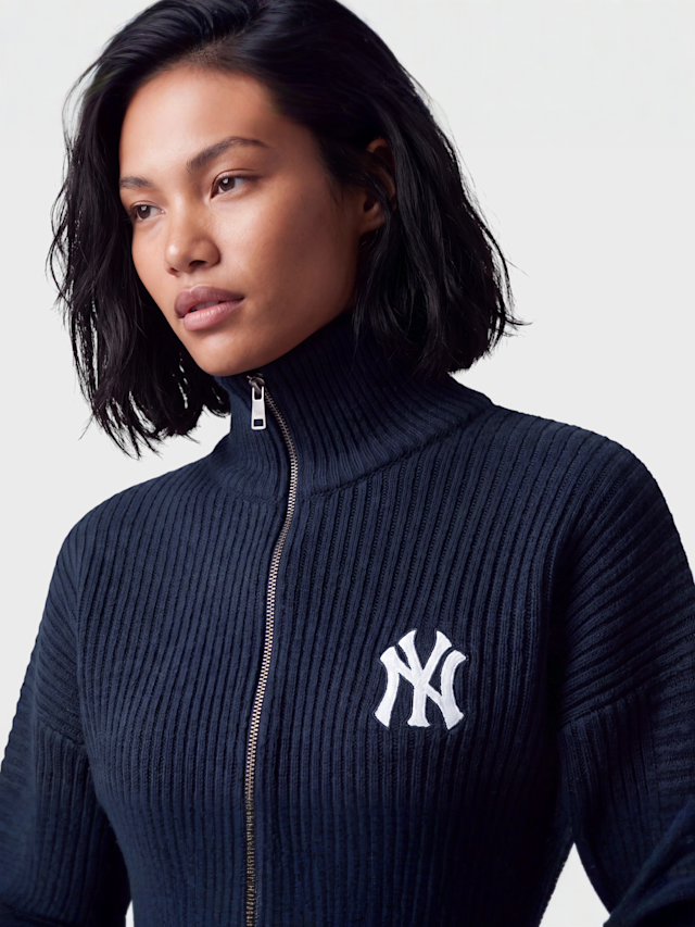 New Era, Cropped Knit, blue, Image 3 of 4