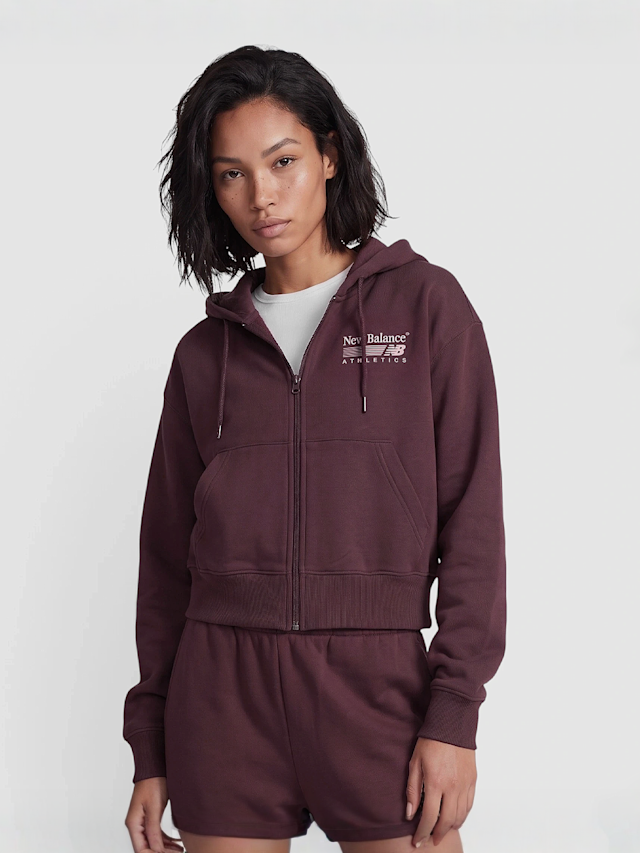 New Era, MLB Wool Oversized Bomber Jacket, brown, Image 1 of 4