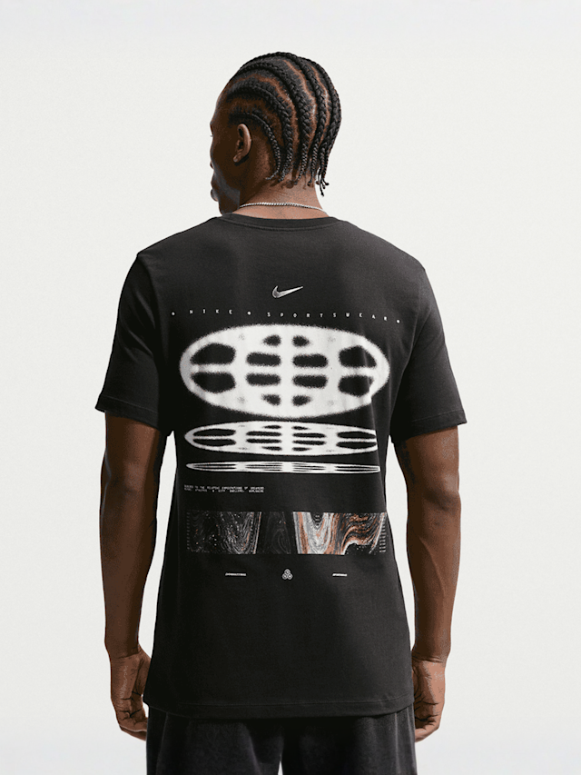 Nike  , Sportswear Studio Globe Tee, black, Image 1 of 6