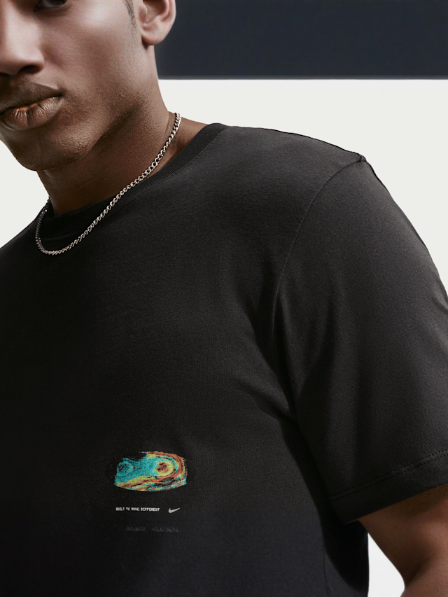 Nike  , Sportswear Studio Globe Tee, black, Image 5 of 6