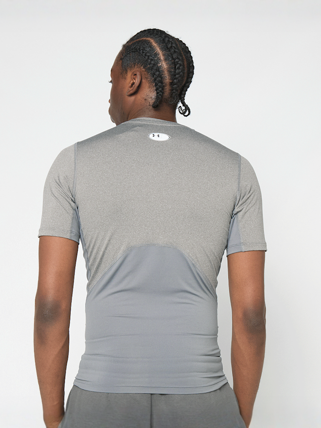 Under Armour, HG Armour Comp Shortsleeve, grey, Image 2 of 5
