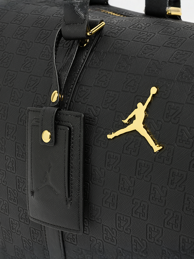 Jordan, Jam Monogram Duffle Bag M, black, Image 4 of 6