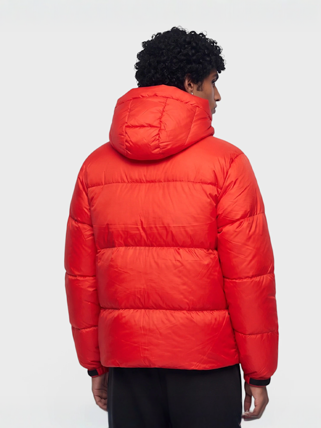 zəяo si:x nœf, ZSN Puffer Jacket, Red, Image 2 of 4