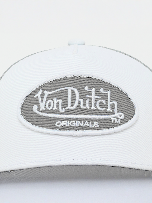 Von Dutch Originals, Trucker Solid Logo, grey, Image 4 of 4