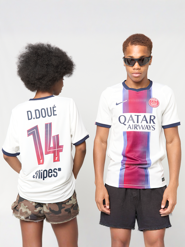 Nike  , Doué/ No. 14 / PSG Nike Away Stadium 2026/27, white, Image 1 of 7