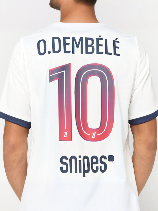 Nike  , Dembélé / No. 10 / PSG Nike Away Stadium 2026/27, white, Image 6 of 7