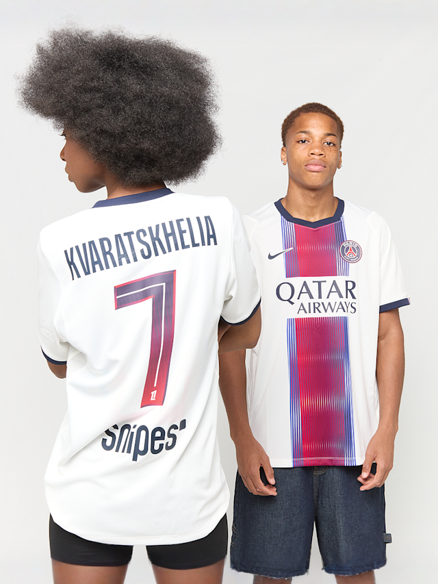 Nike  , Kvaratskhelia / No. 7 / PSG Nike Away Stadium 2026/27, white, Image 1 of 7