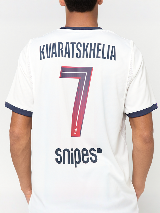 Nike  , Kvaratskhelia / No. 7 / PSG Nike Away Stadium 2026/27, white, Image 6 of 7