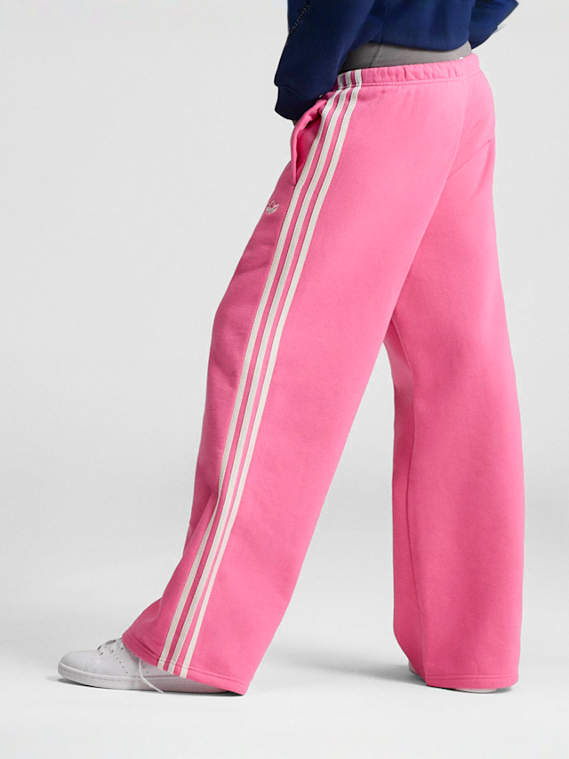 adidas Originals, 3-Stripes Fleece Sweatpant, Pink, Image 2 of 7