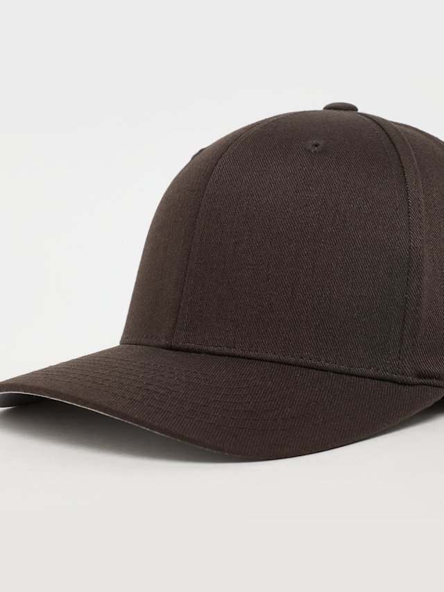 Flexfit, Wooly Combed, brown, Image 4 of 4
