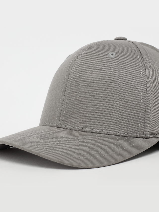 Flexfit, Wooly Combed, grey, Image 4 of 4