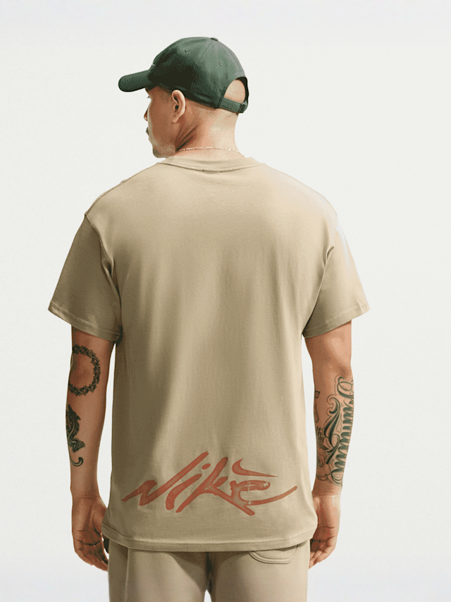 Nike, Sportswear SF Graphic Shortsleeve Tee, beige, Image 2 of 6