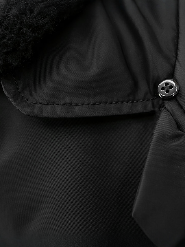 Alpha Industries, B-15 Intermediate Flight Jacket all black, Undefined Color, Image 6 of 8
