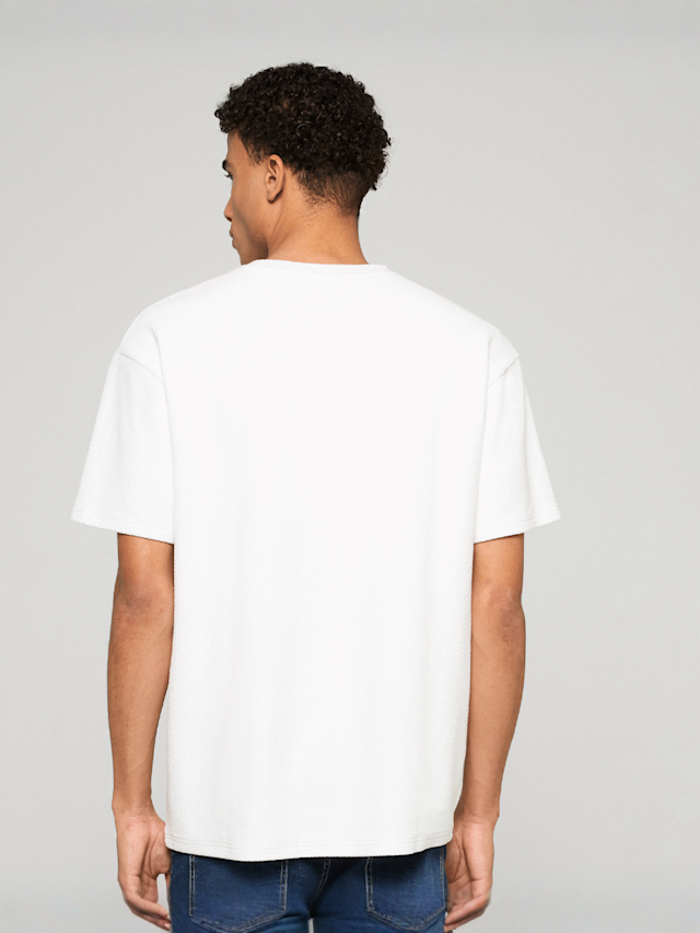 Urban Classics, Loose Fit Structured Tee, white, Image 2 of 2