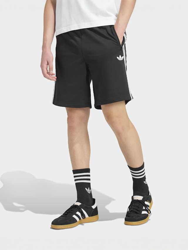 adidas Originals, Firebird Shorts, black, Image 1 of 5
