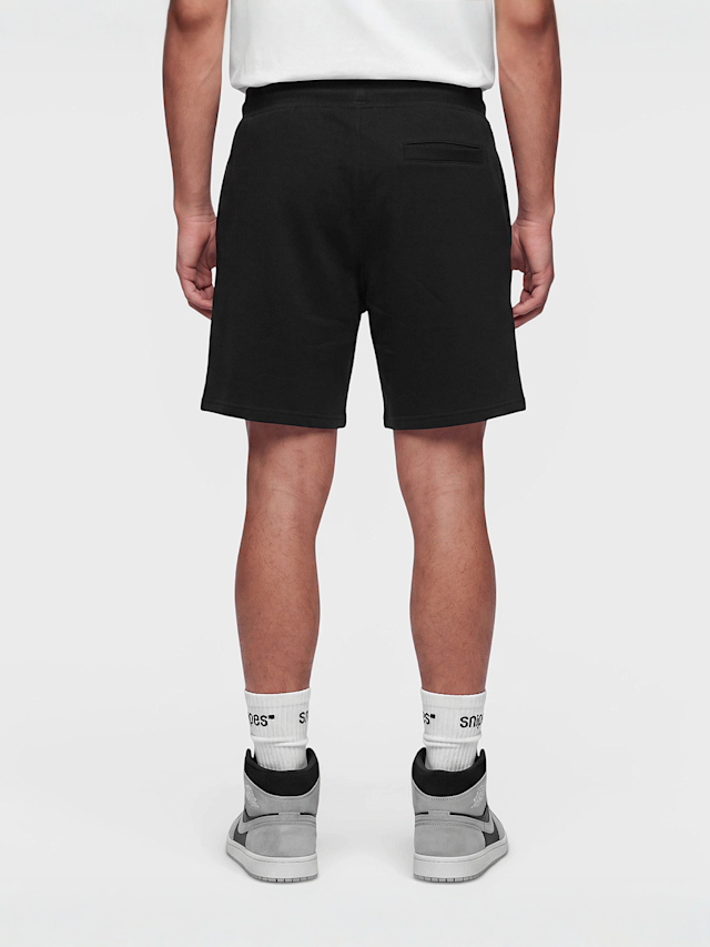 Off-White, Diagonal Open Hem Jogger Shorts, black, Image 2 of 4