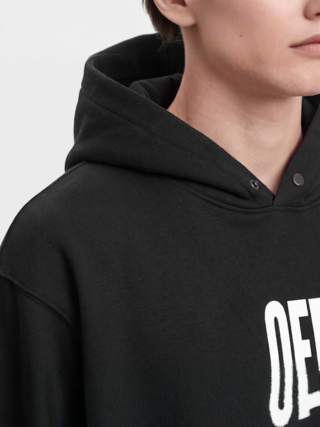 Off-White, Off Active Duct Tape Hoodie, black, Image 3 of 4