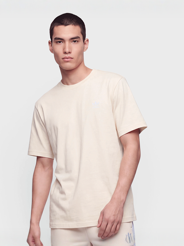 adidas Originals, Mono Big Trefoil T-Shirt, beige, Image 2 of 4