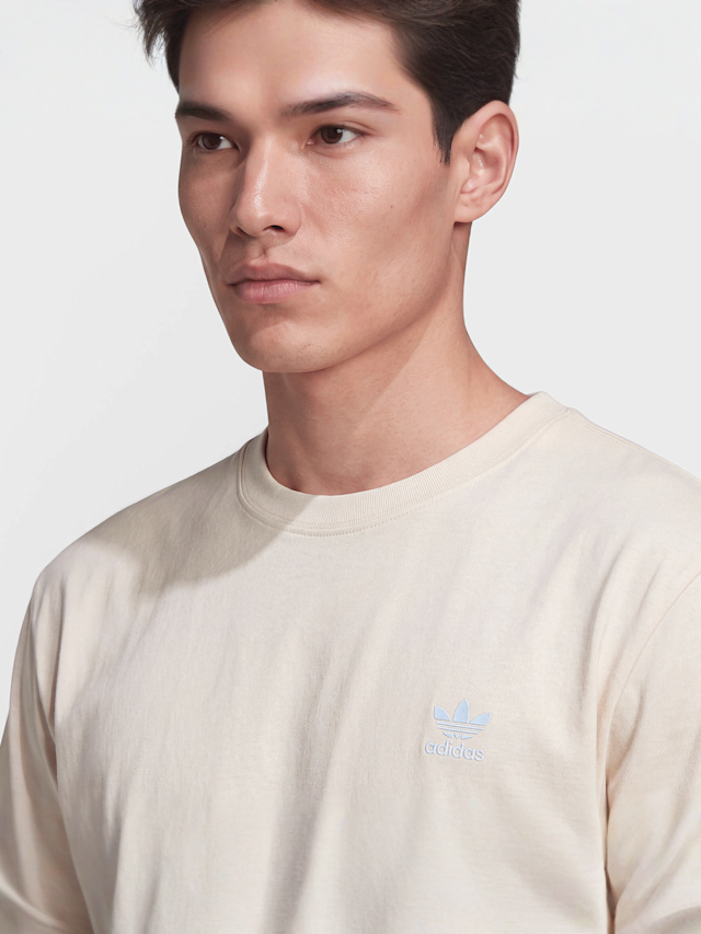 adidas Originals, Mono Big Trefoil T-Shirt, beige, Image 3 of 4